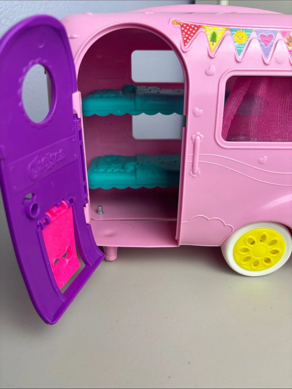 Pink & Purple Play Camper Toy for Kids